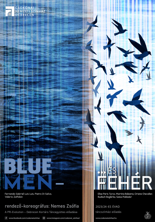 Blue men – … és fehér