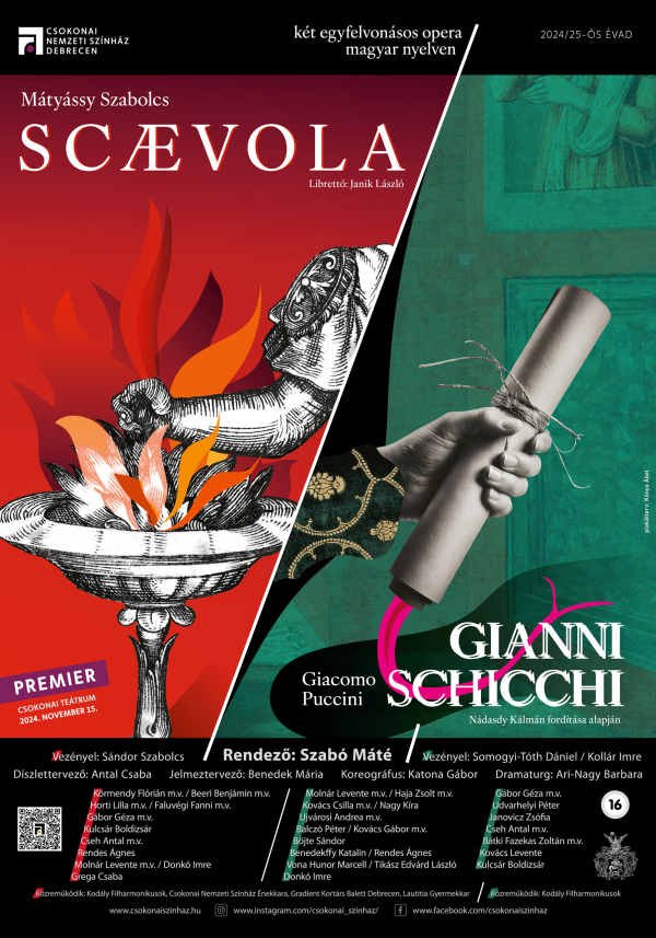 Scaevola/Gianni Schicchi plakát